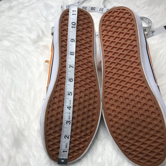 Vans Sk8-Hi Mens Orange Skateboarding Sneakers 11 - Picture 13 of 13